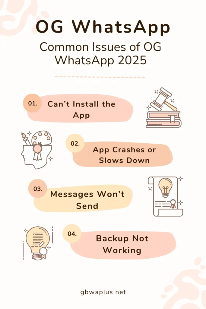 Common Issues of OG WhatsApp 2025