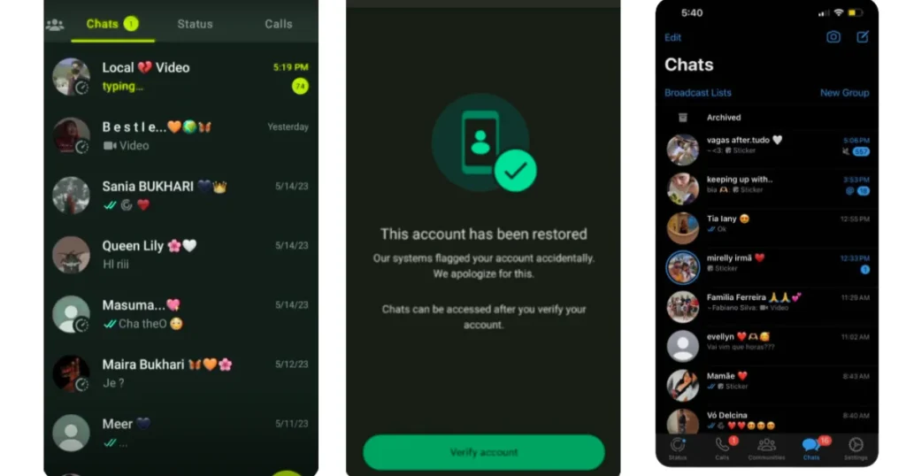 GB WhatsApp Lite Features Screen Shorts