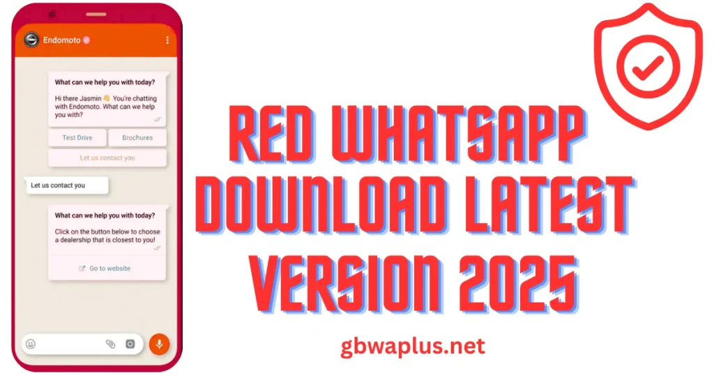 Red WhatsApp